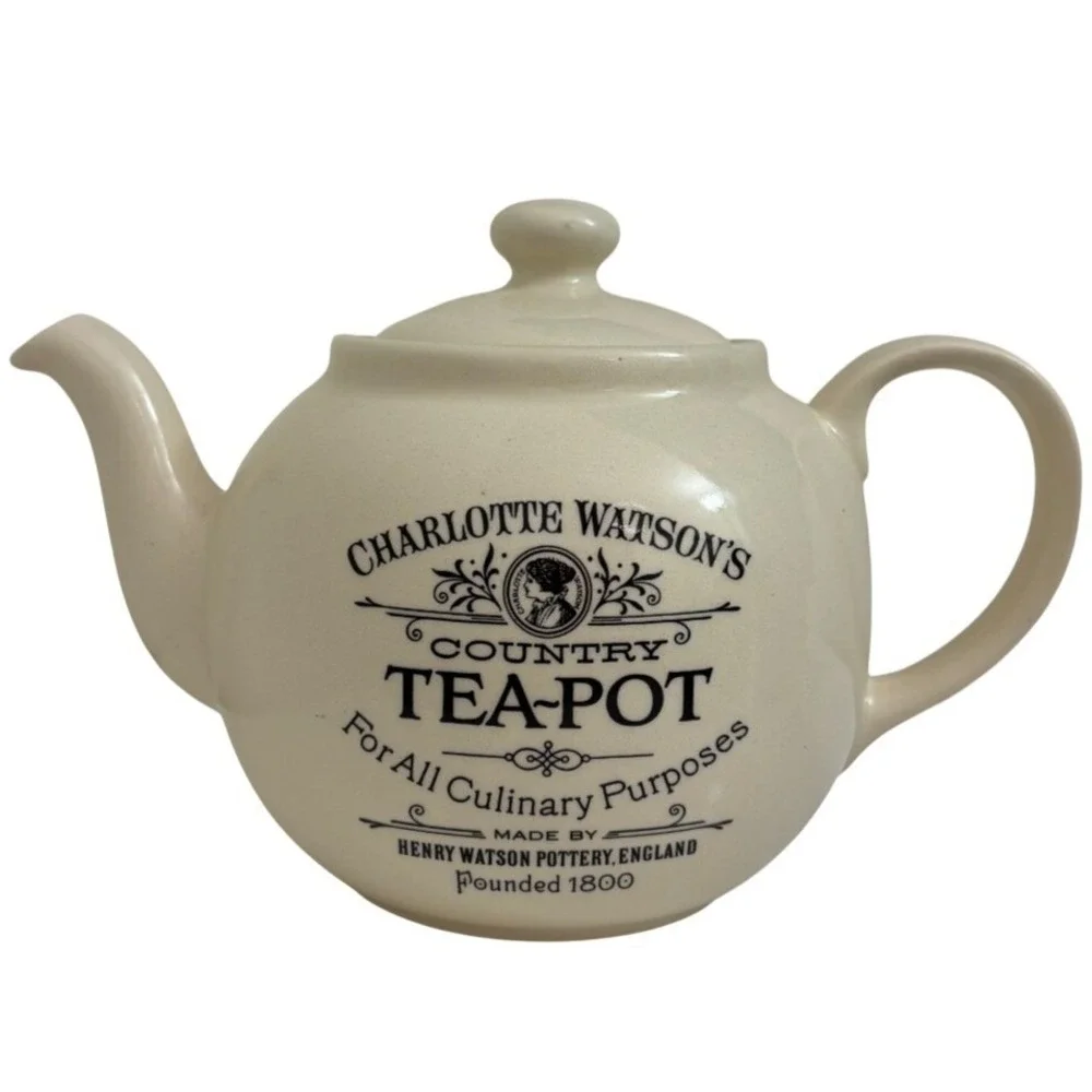 Charlotte Watson's Country Teapot - Vintage - Henry Watson Pottery England EUC